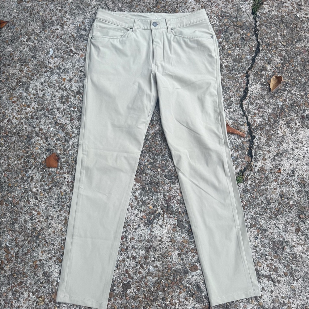 Lululemon Pants Mens 30x30 Khaki Commission ABC Classic Warpstreme Performance